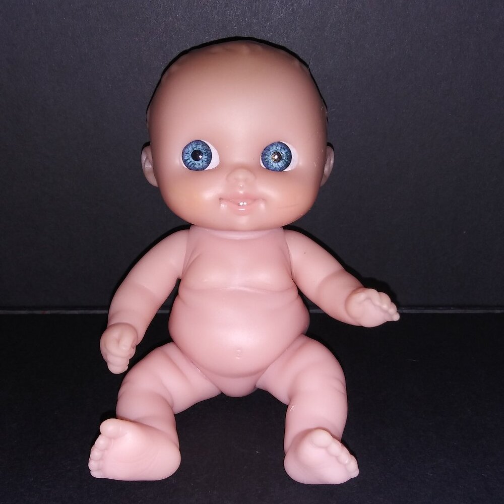 Berenguer Mini Lil Cutesies Newborn Blue Eyed Chubby Doll 5 Inch
